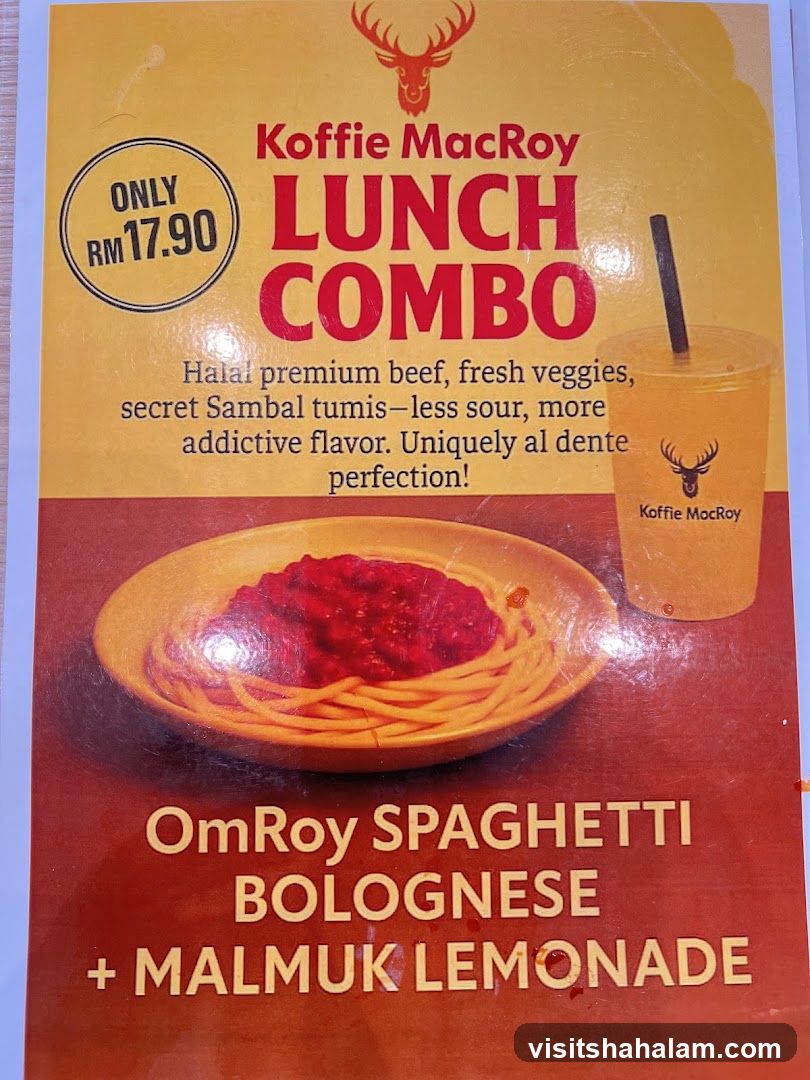 Koffie MacRoy Lunch Combo