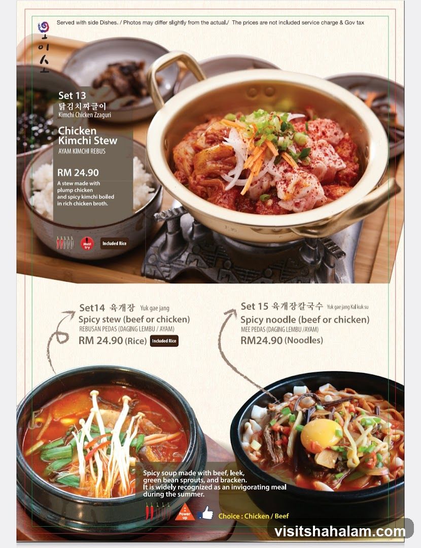 Korean Stews and Noodles