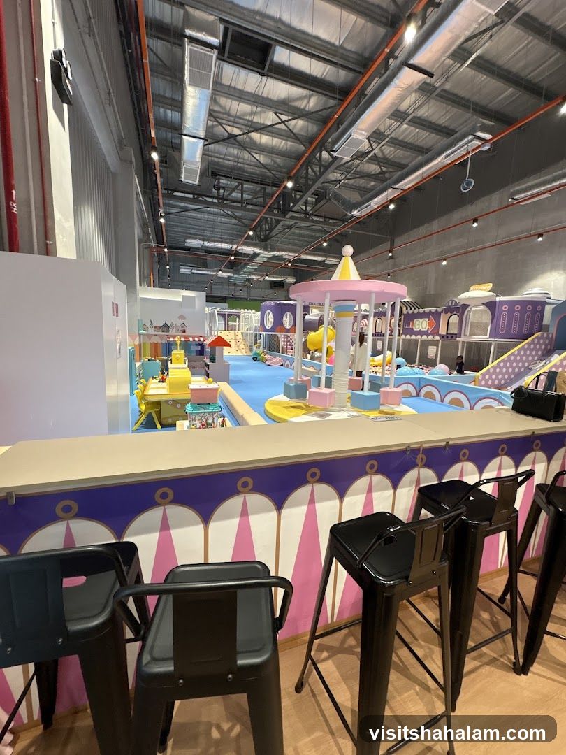 Indoor Playground Seating Area