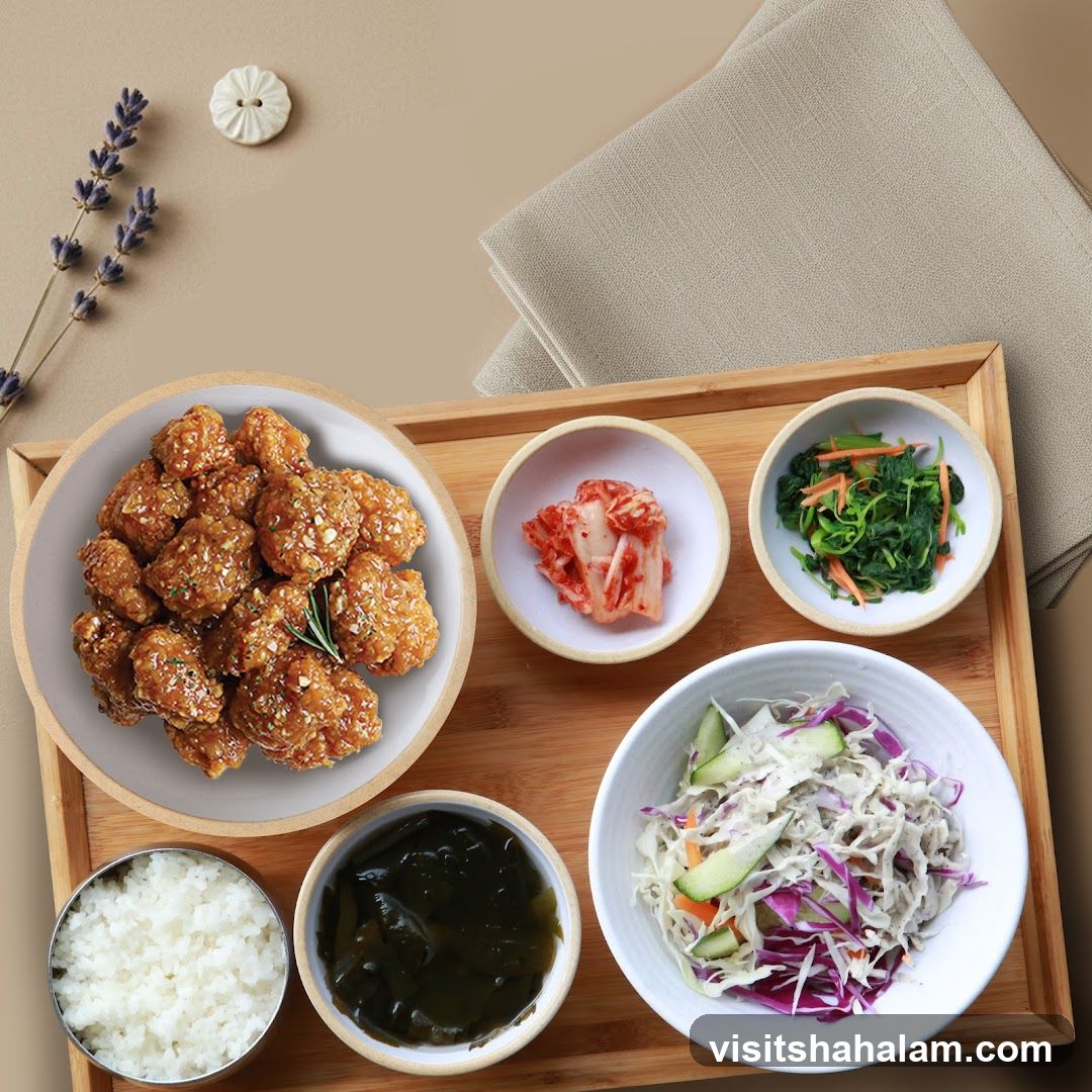Korean Fried Chicken Meal