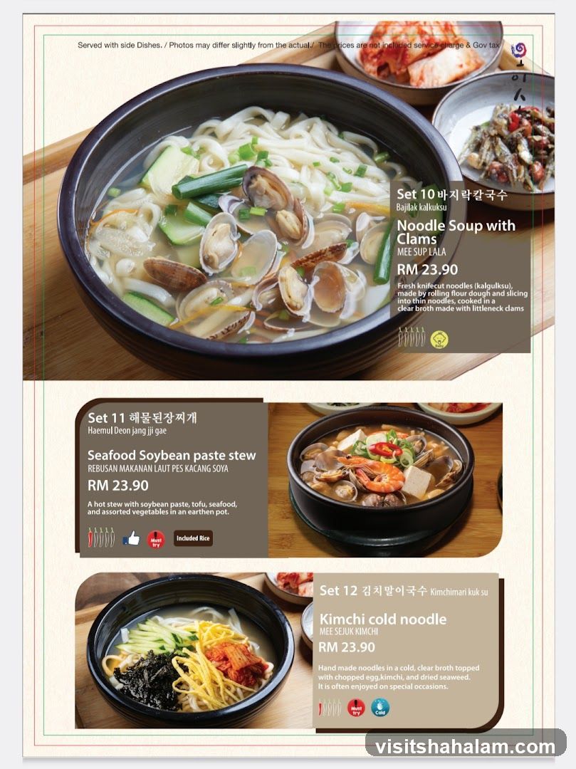 Korean Noodle Dishes