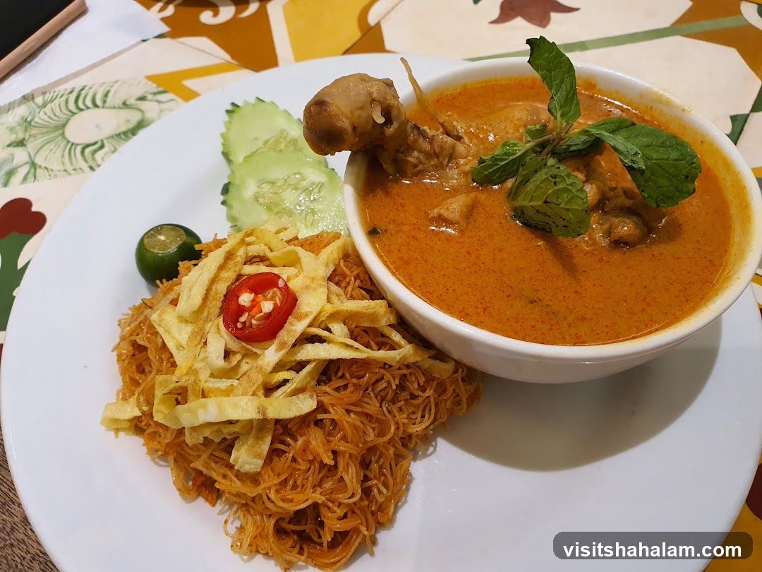 Chicken Curry with Noodles