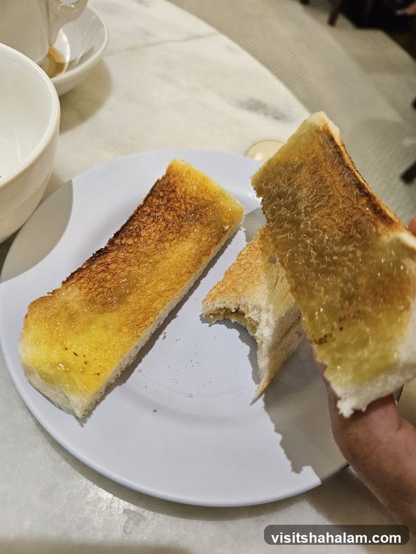 Toast with butter