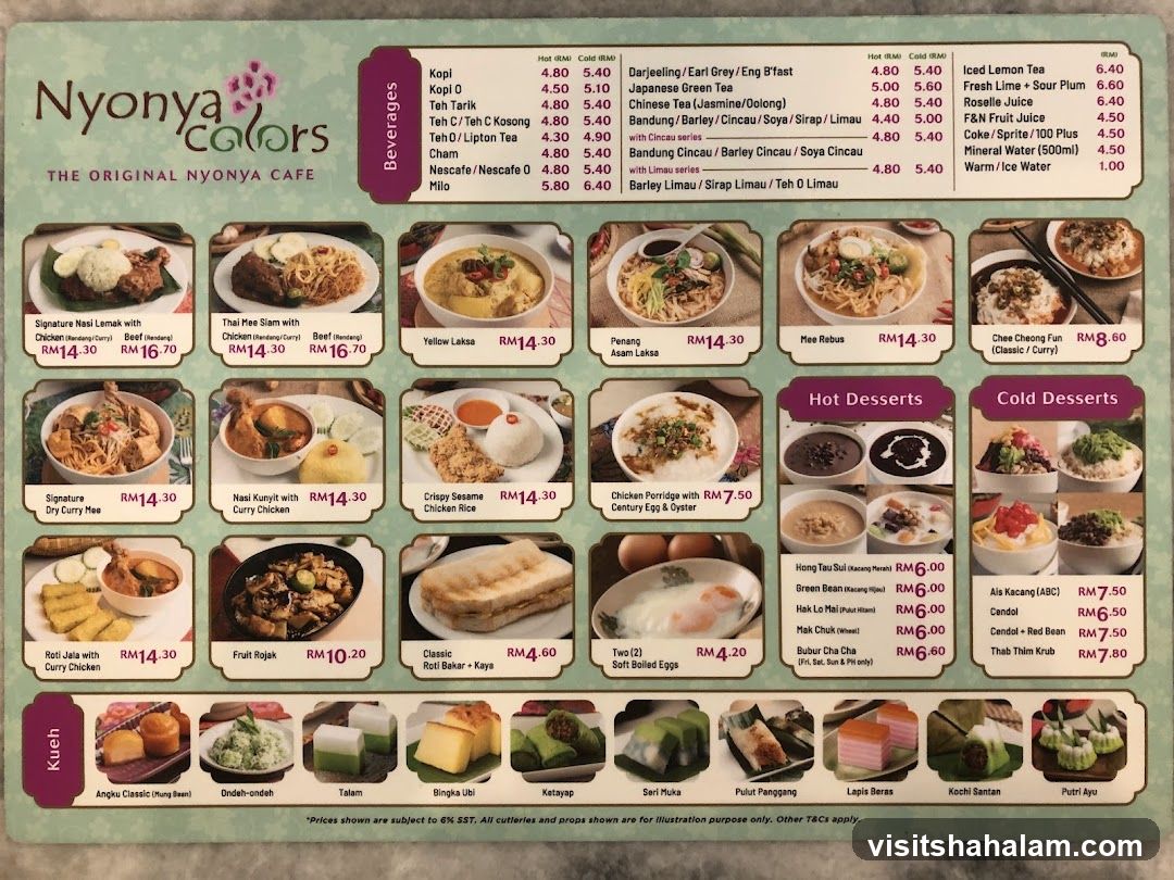 Nyonya Colors - The Original Nyonya Cafe