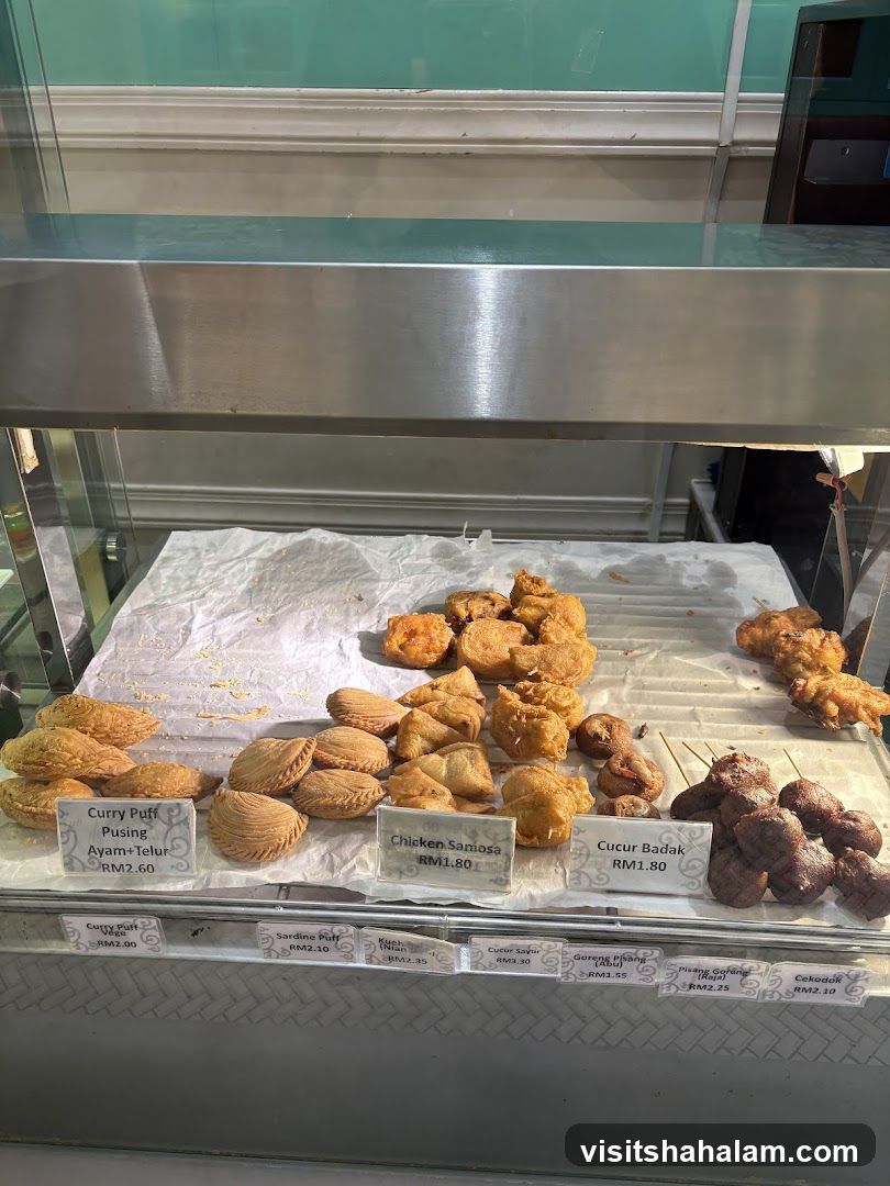 Fried Snacks Display