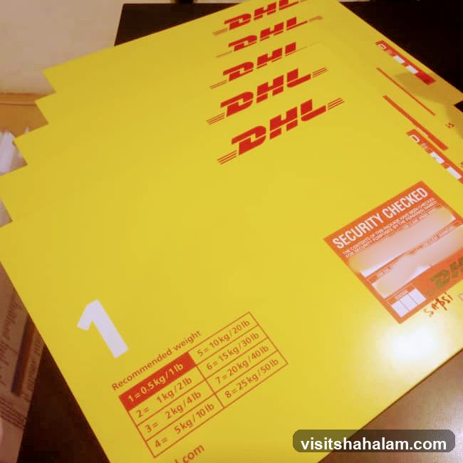 DHL Shipping Envelopes