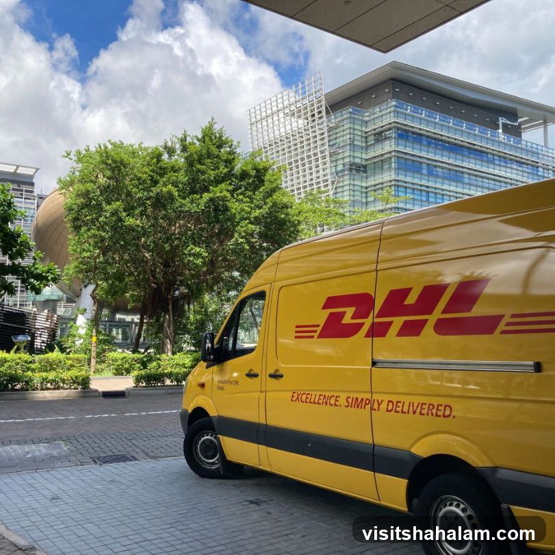 DHL Delivery Van