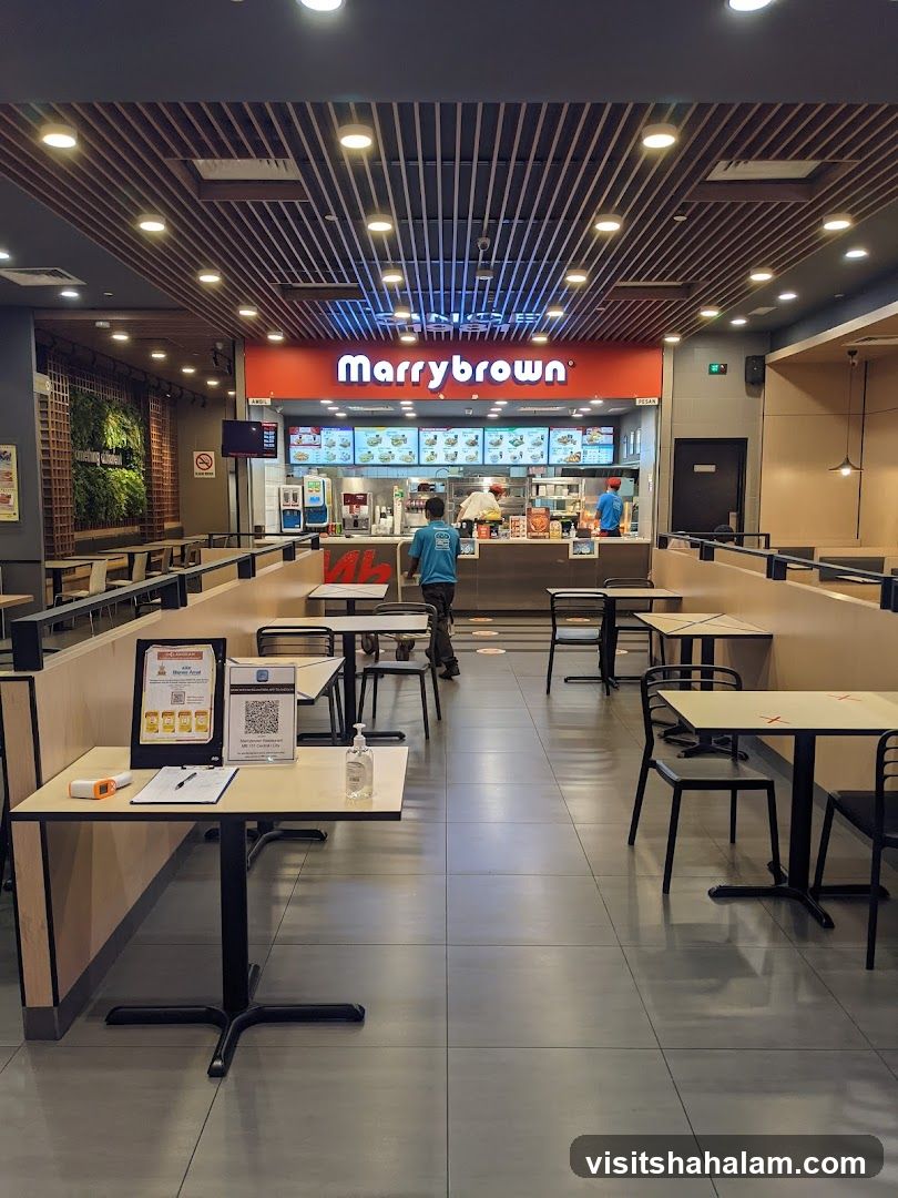 Marrybrown Restaurant Interior