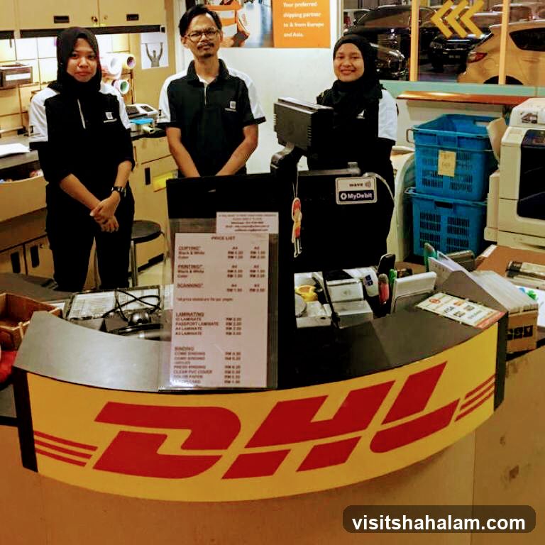 DHL Service Counter