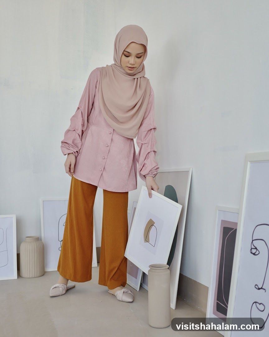 Woman in modest fashion