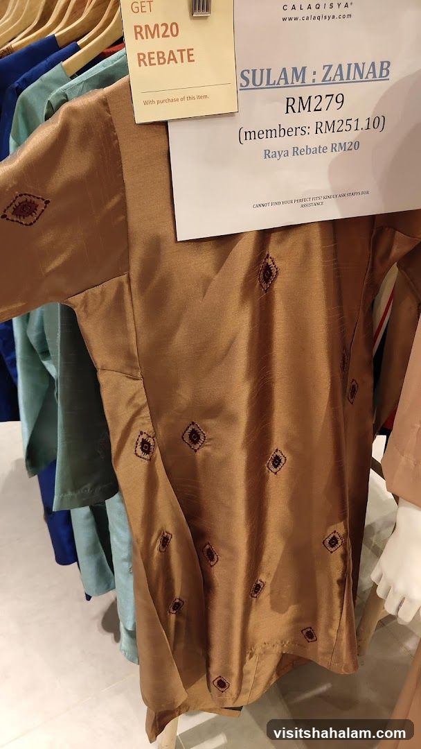 Clothing with Rebate Offer