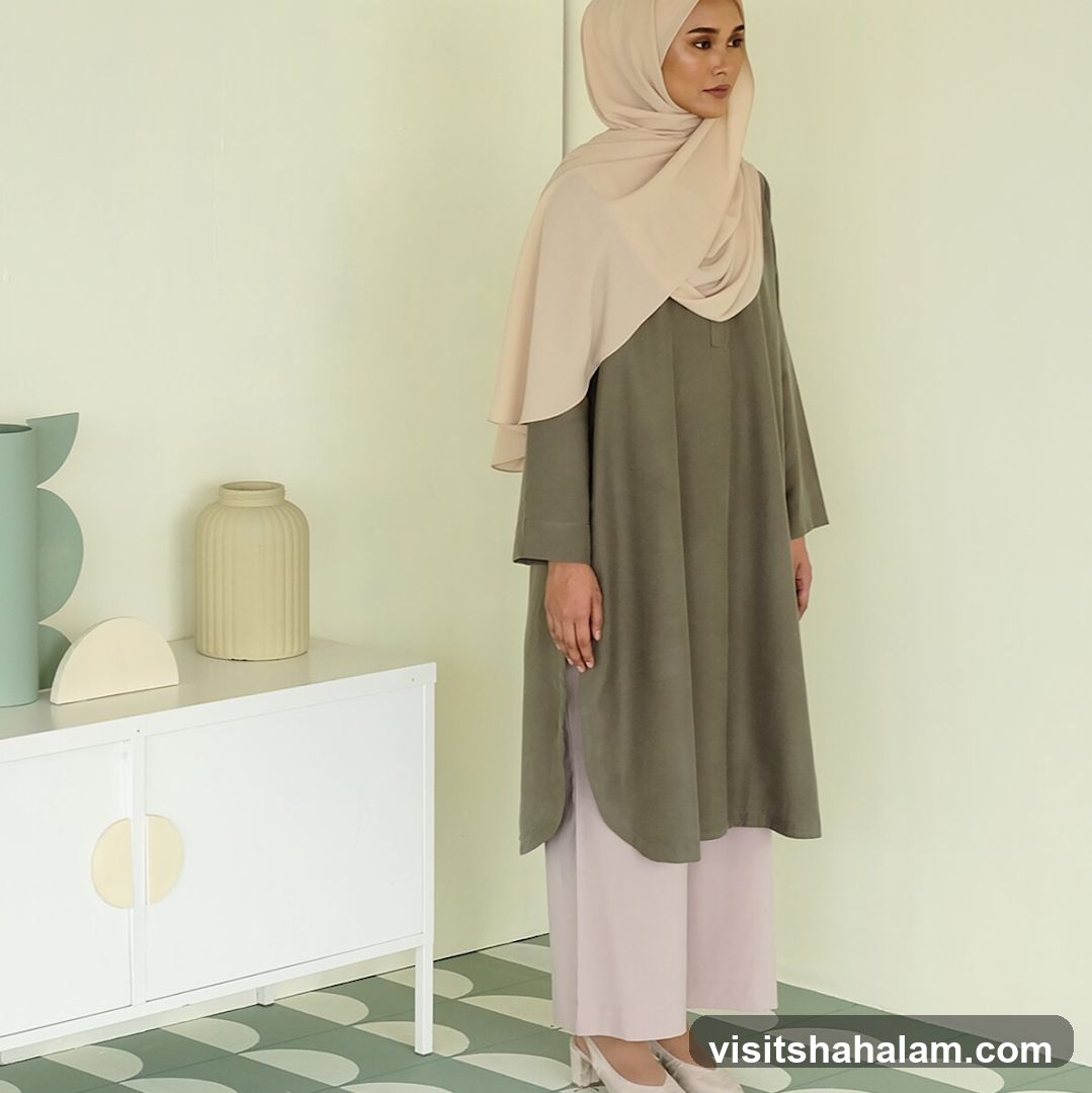 Woman in modest fashion
