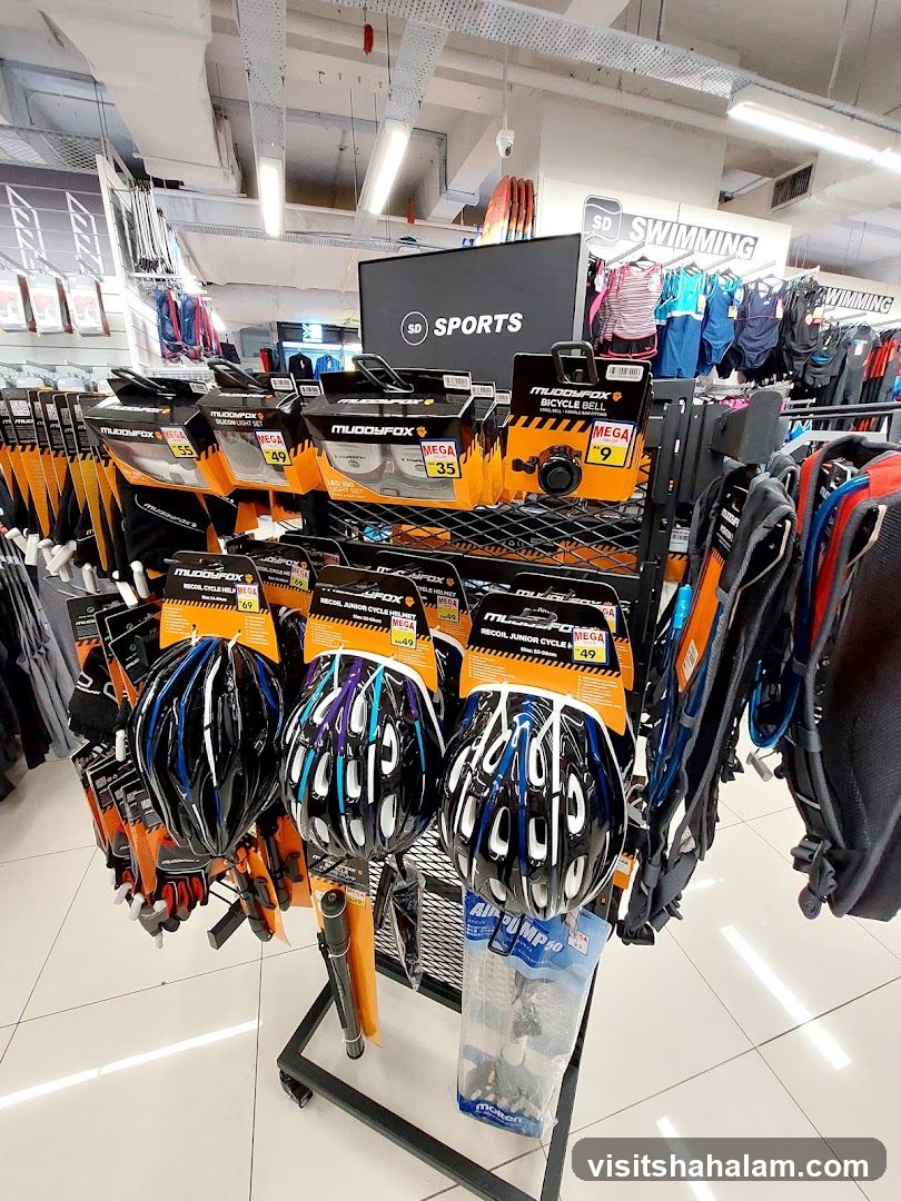 Sports Equipment Display