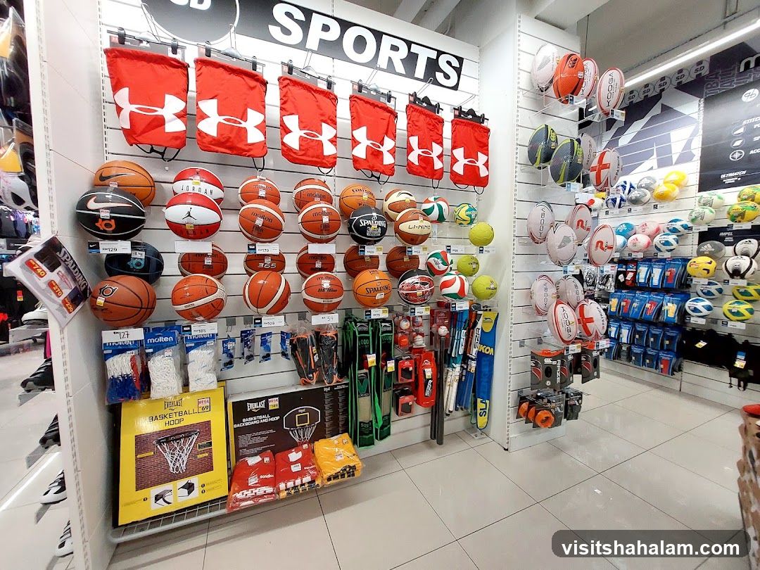 Sports Equipment Display