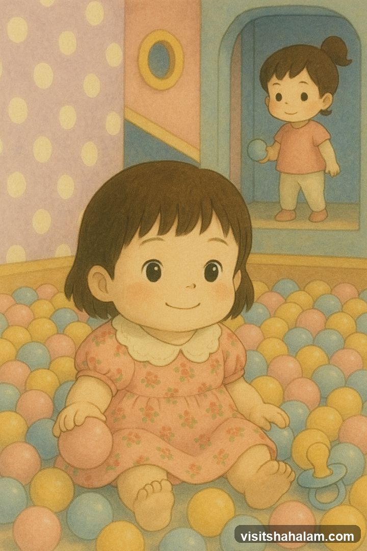 Children in a Ball Pit