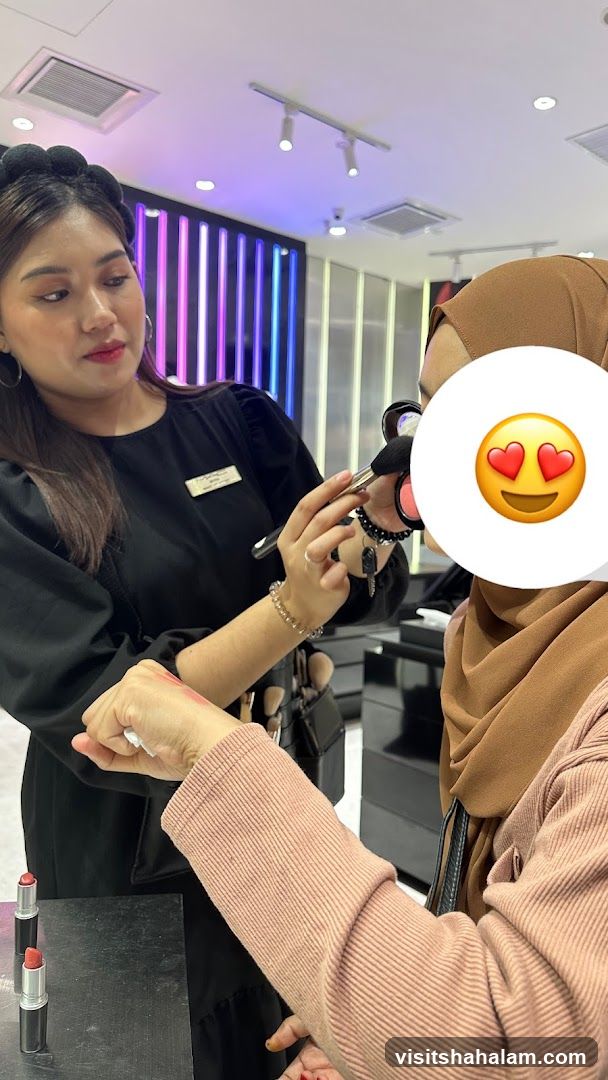 Makeup Artist Applying Blush