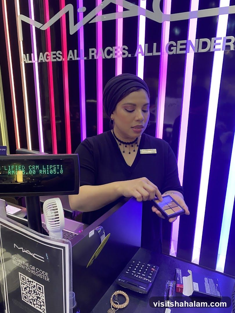 MAC Cosmetics Counter