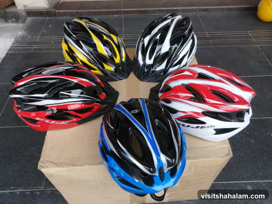 Assorted Bicycle Helmets