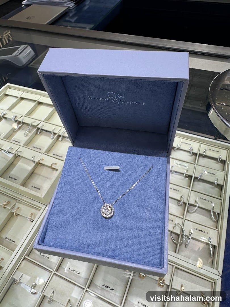 Diamond Necklace in a Box