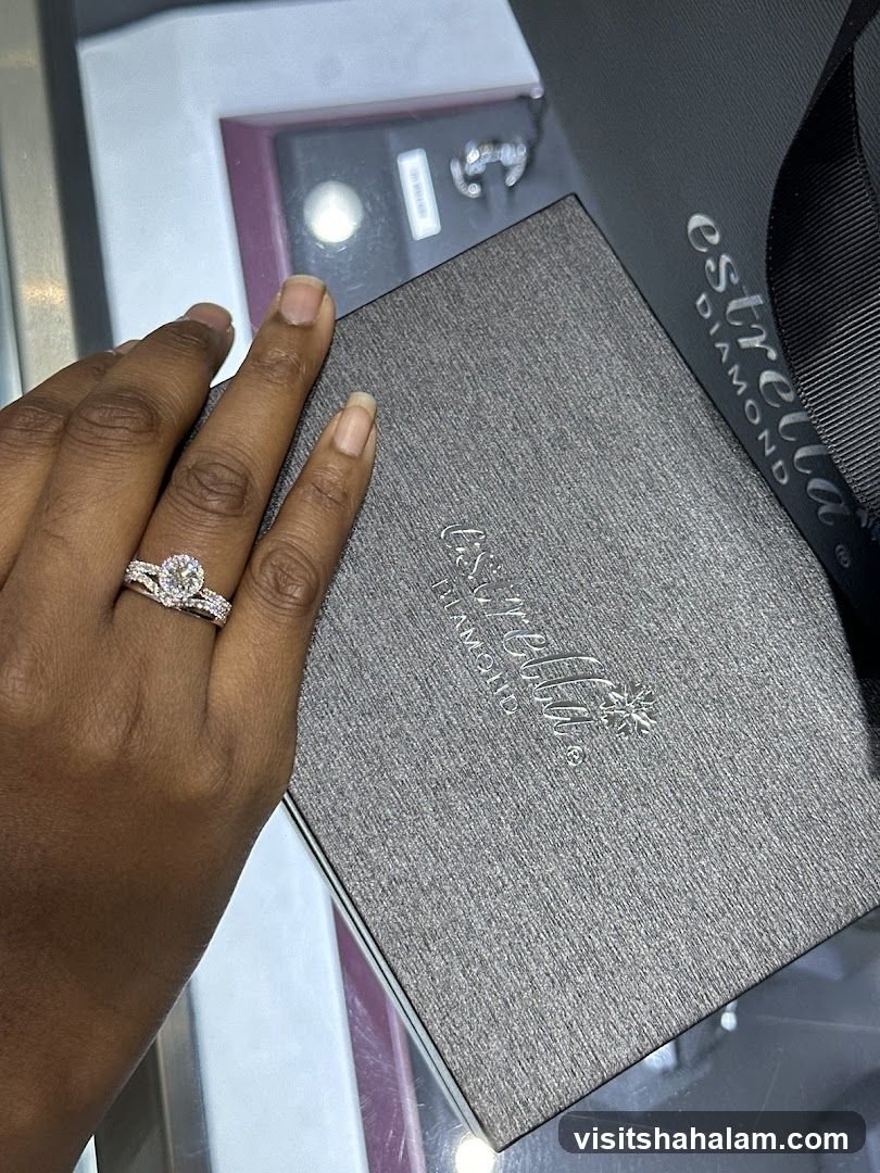 Diamond Ring and Jewelry Box