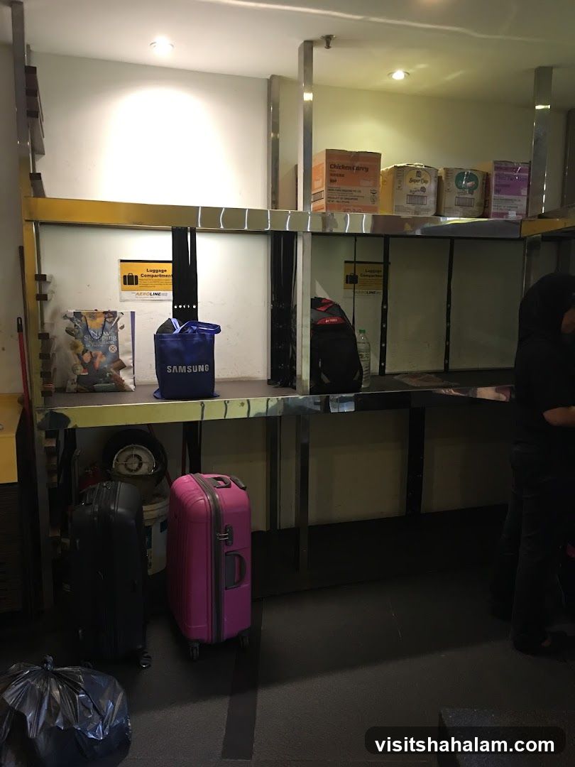 Luggage Storage Area