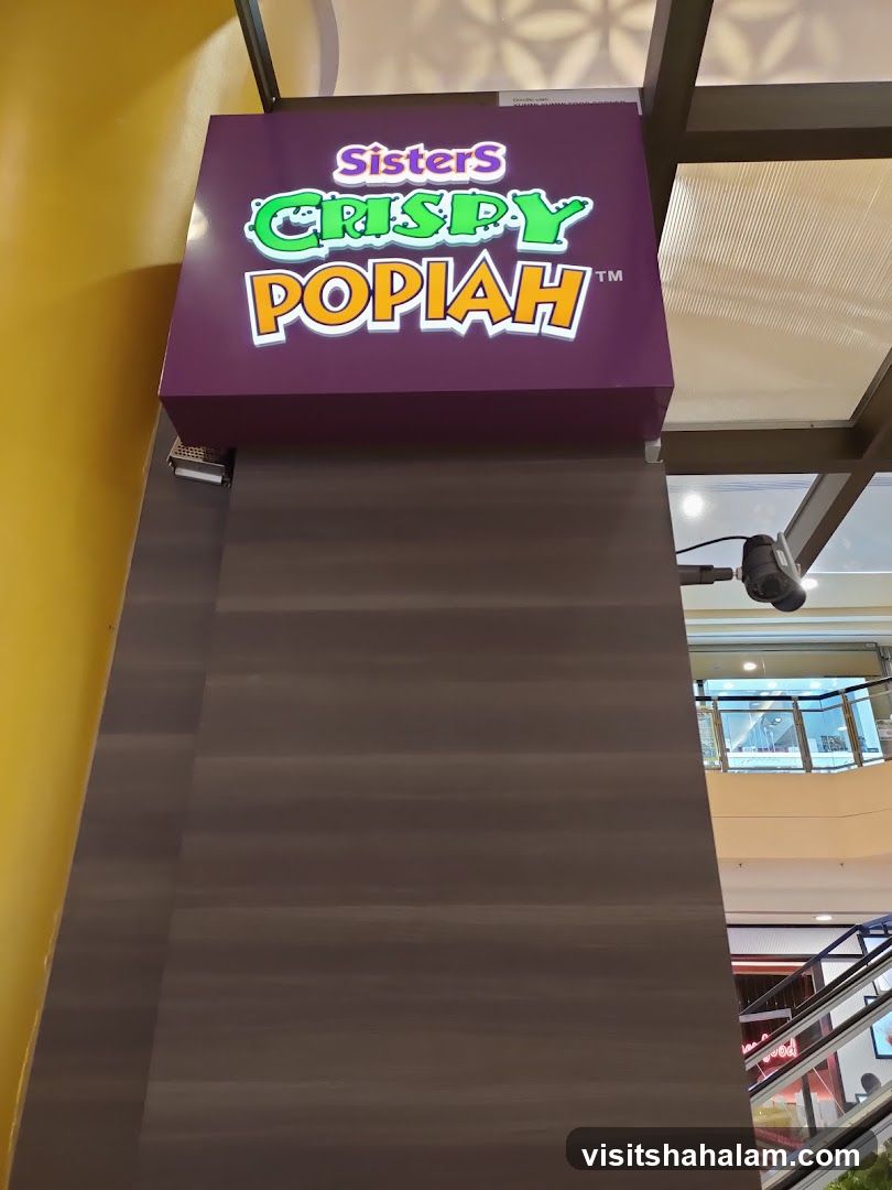 Sisters Crispy Popiah Sign