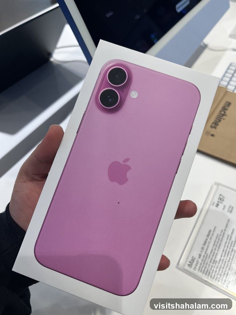 Pink iPhone Box