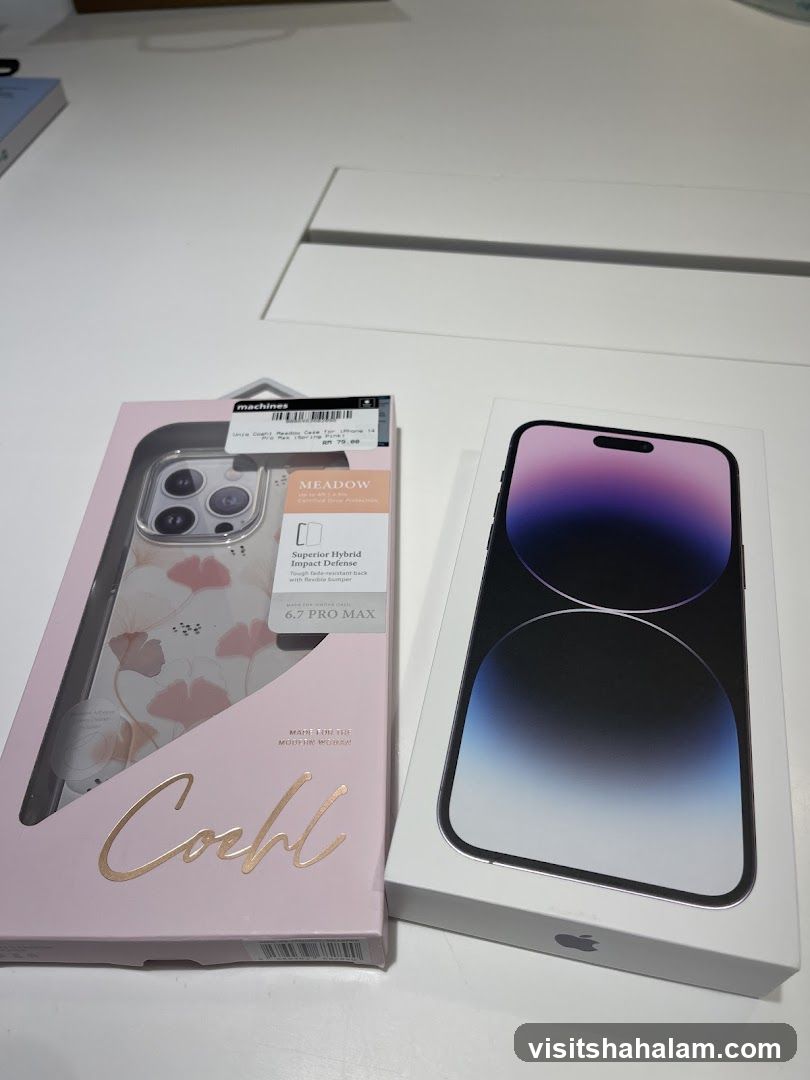 iPhone 14 Pro Max and Case