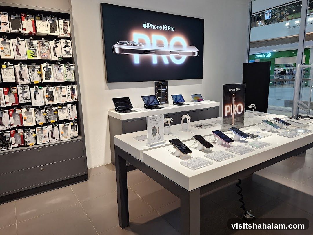 Electronics Store Display
