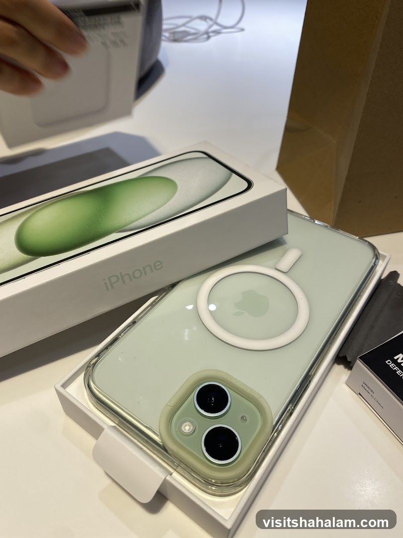 iPhone with Packaging