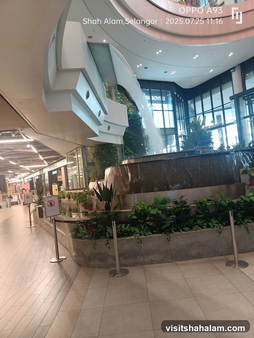 Indoor Waterfall and Fountain