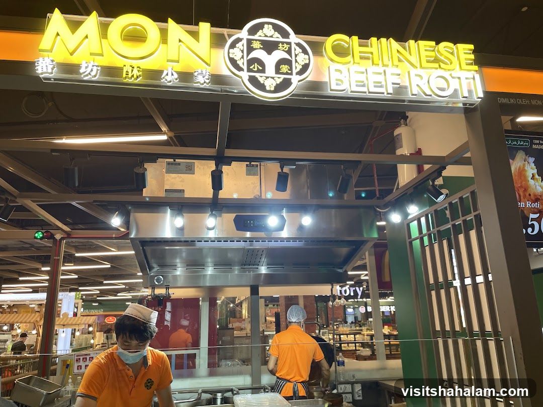 Chinese Beef Roti Stall