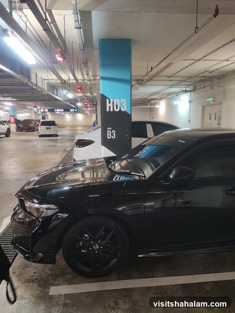 Parking Garage Level Indicator
