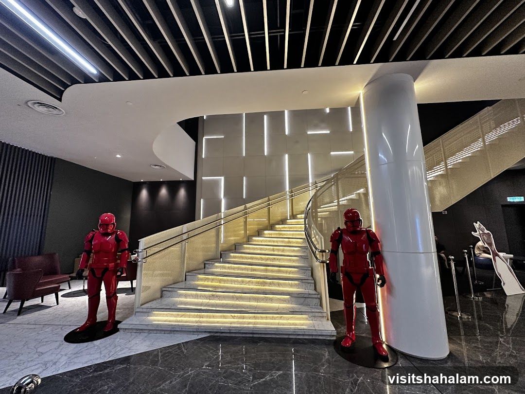 Interior with Star Wars Figures