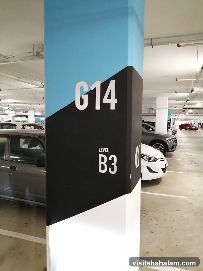 Parking Garage Signage