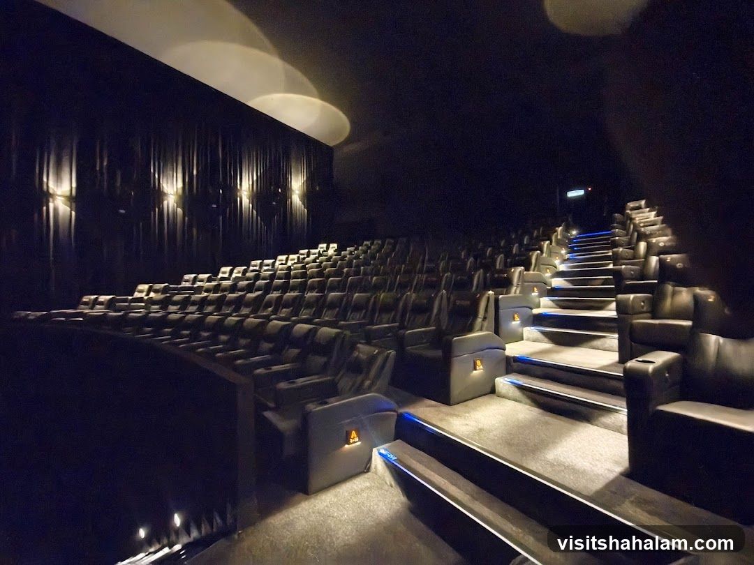 Empty Cinema Auditorium