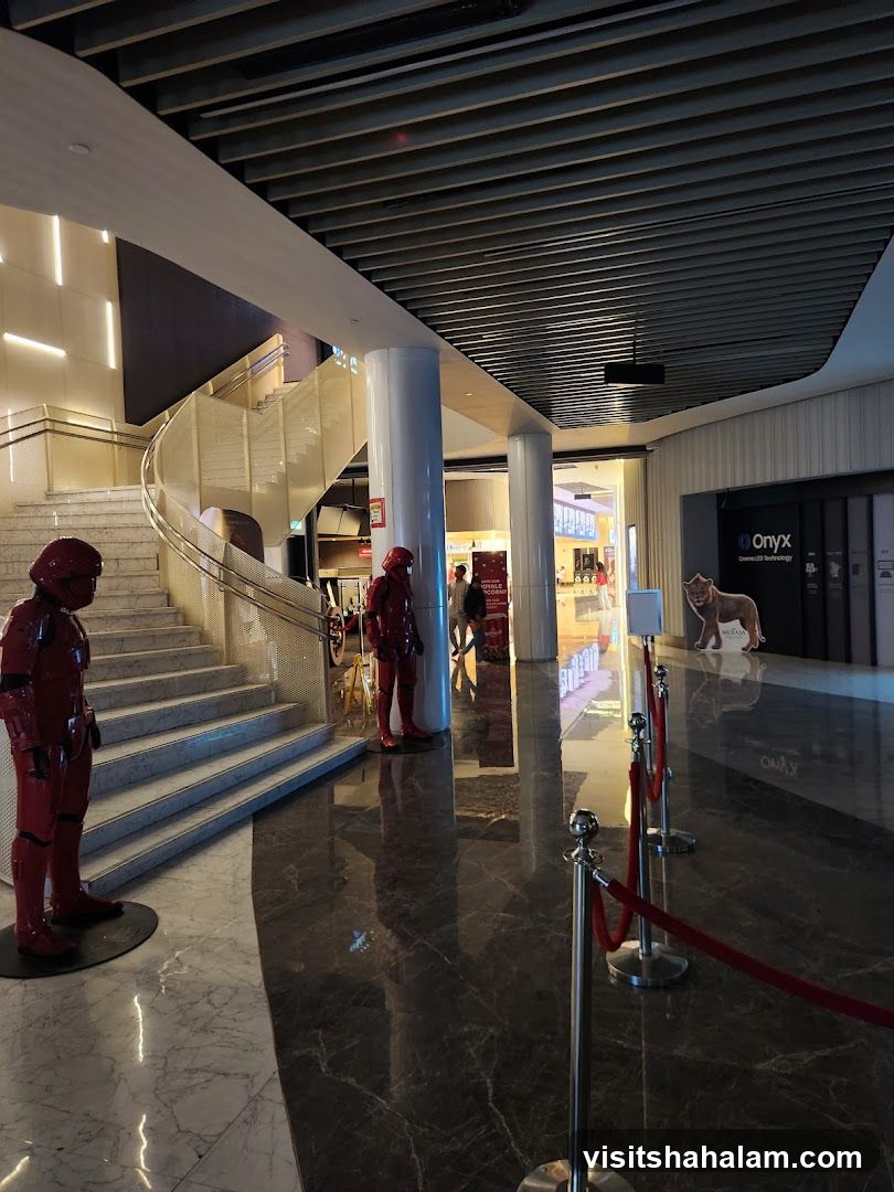 Cinema Lobby with Themed Decor