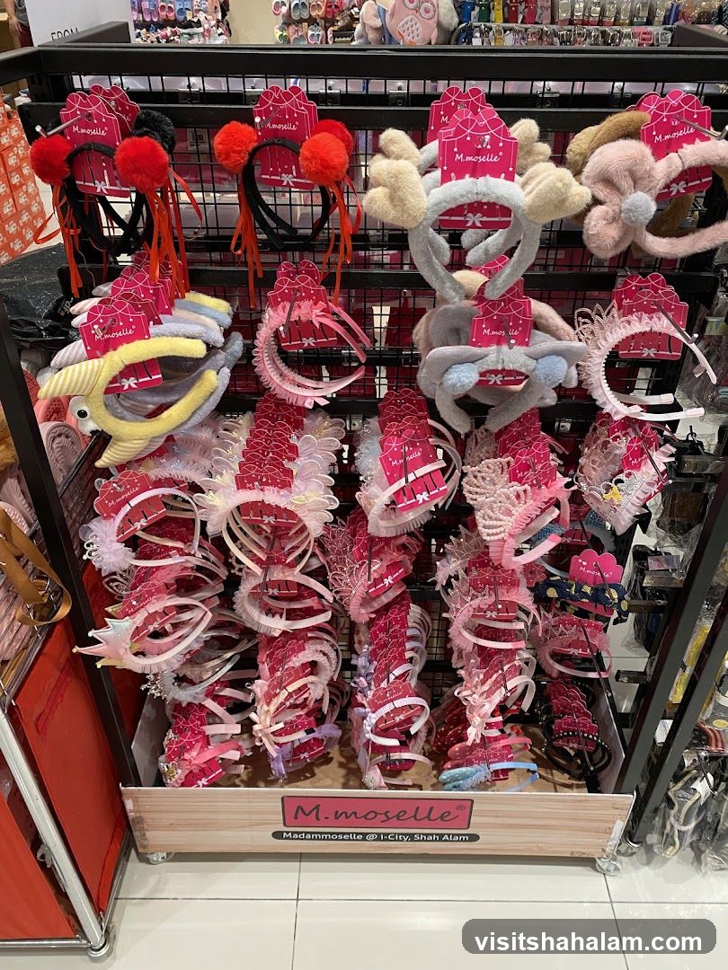 Headbands and Hair Accessories Display