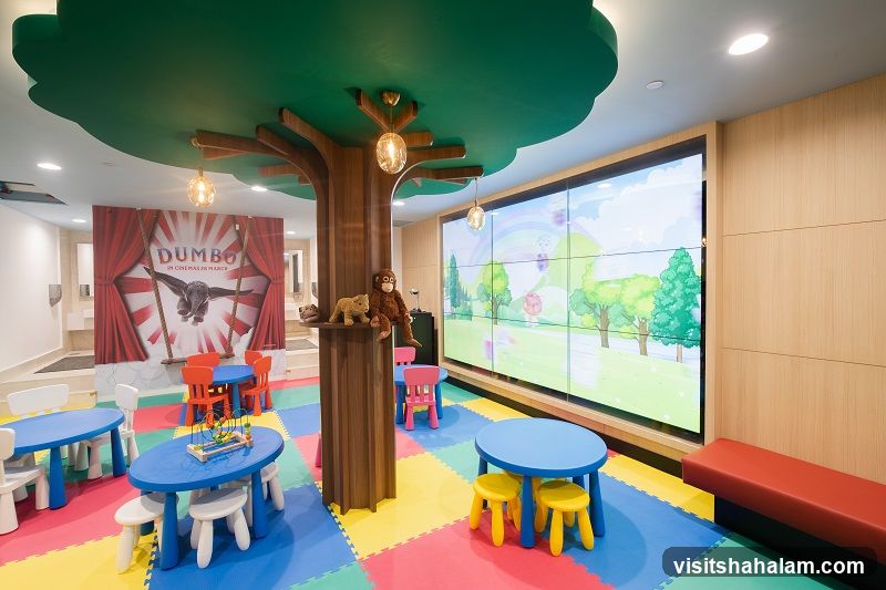 Children's Play Area with Dumbo Poster