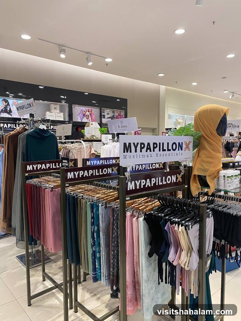 Muslimah Essentials Store Display