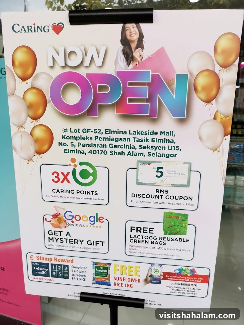 Caring Pharmacy Now Open Promotion
