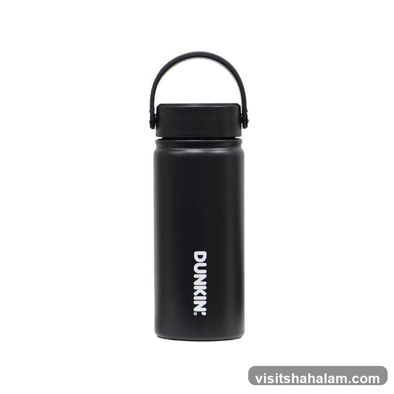 Black Dunkin' Tumbler
