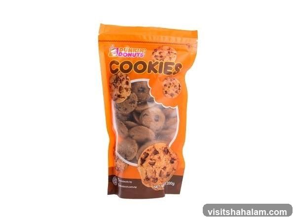 Dunkin' Donuts Cookies Packaging