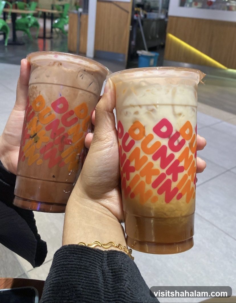 Two Iced Drinks