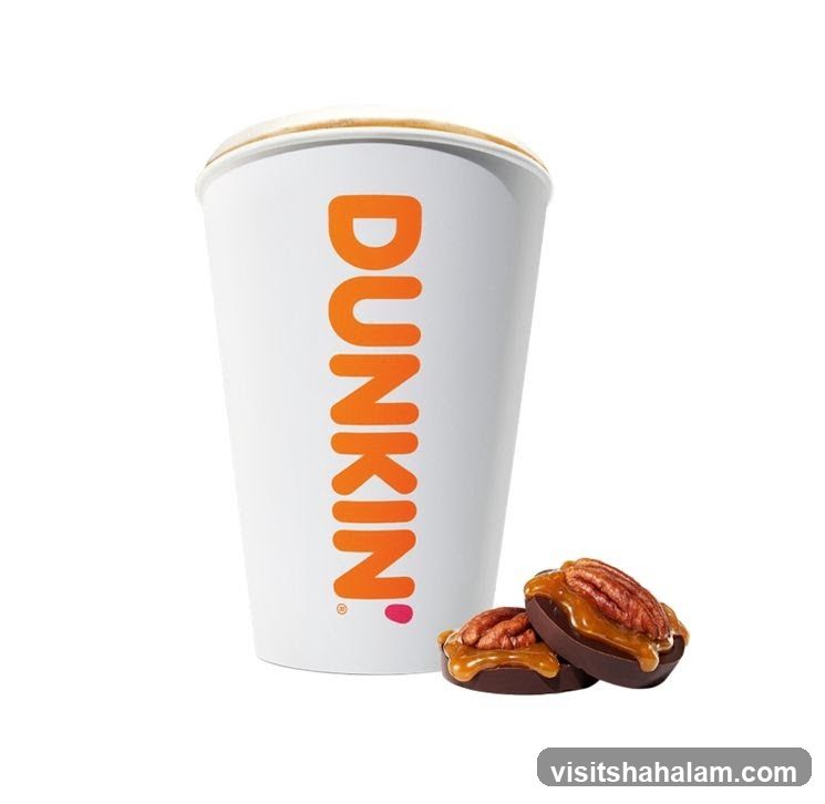 Dunkin' Coffee and Pecan Bites