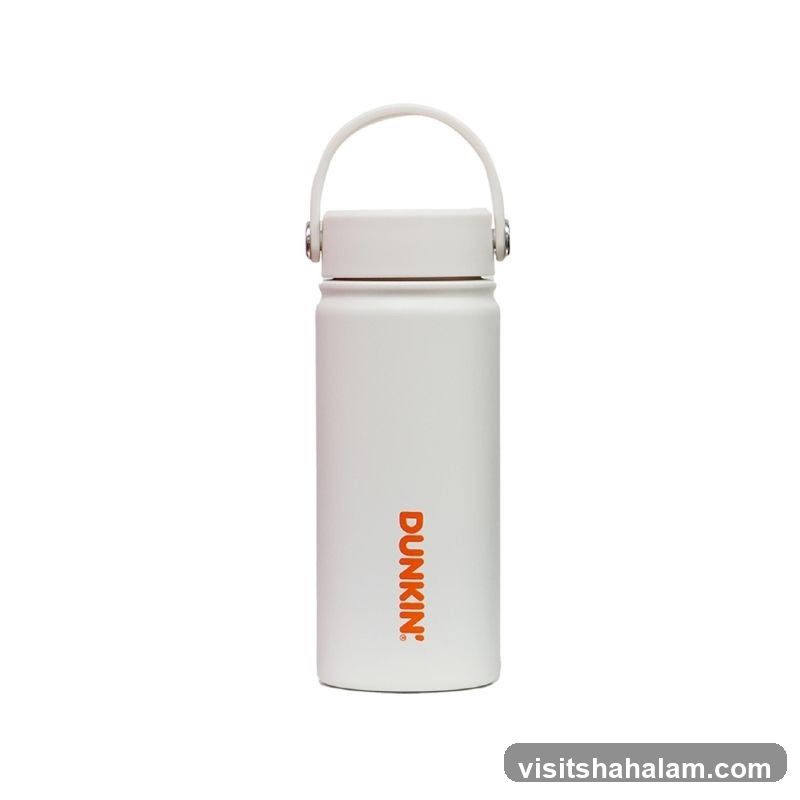 White Dunkin' Tumbler