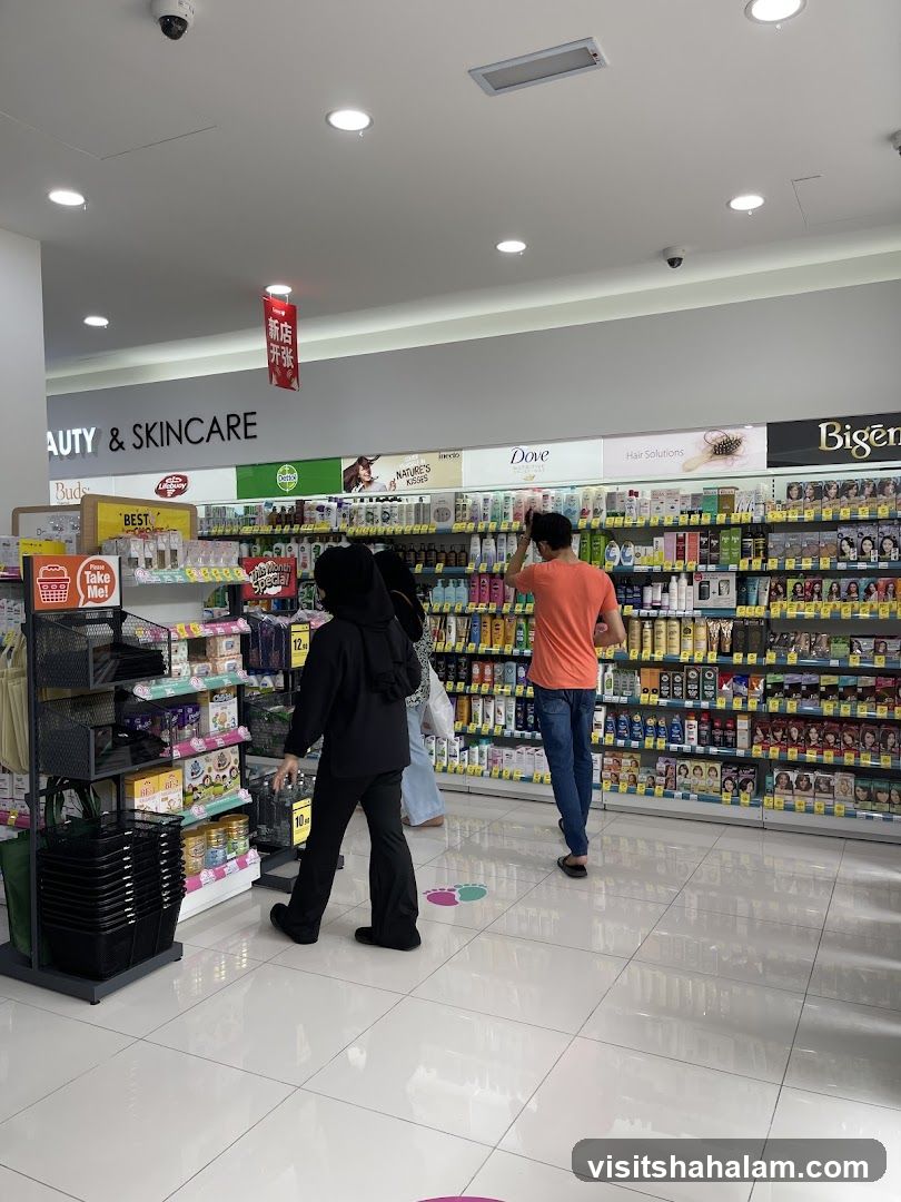 Beauty and Skincare Aisle