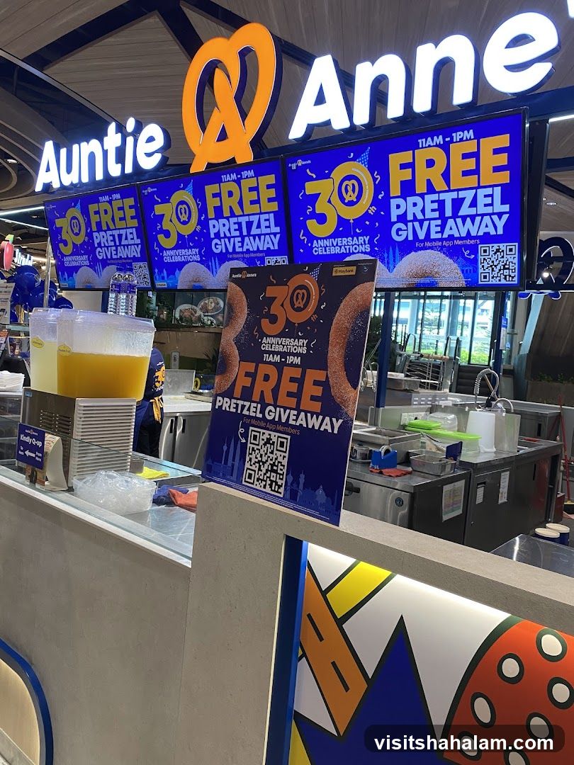 Auntie Anne's Free Pretzel Giveaway