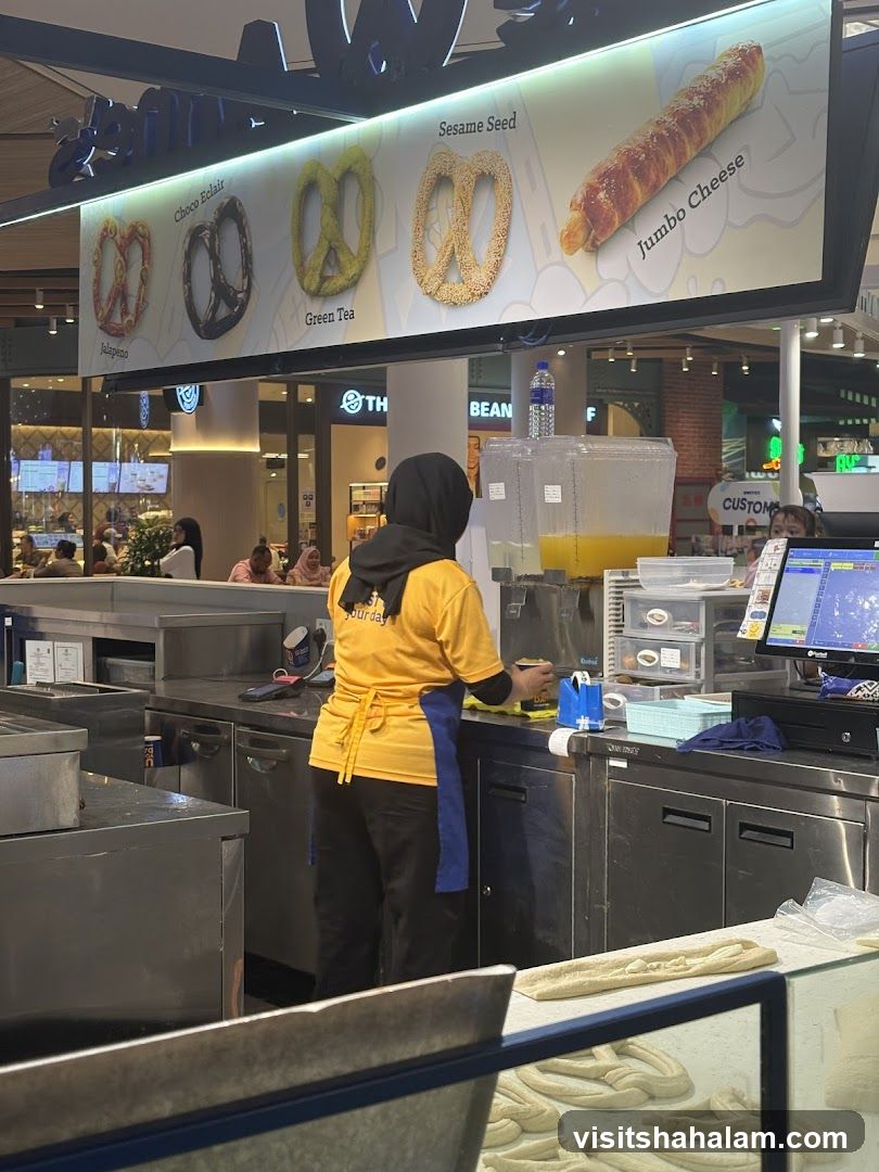 Pretzel Stand