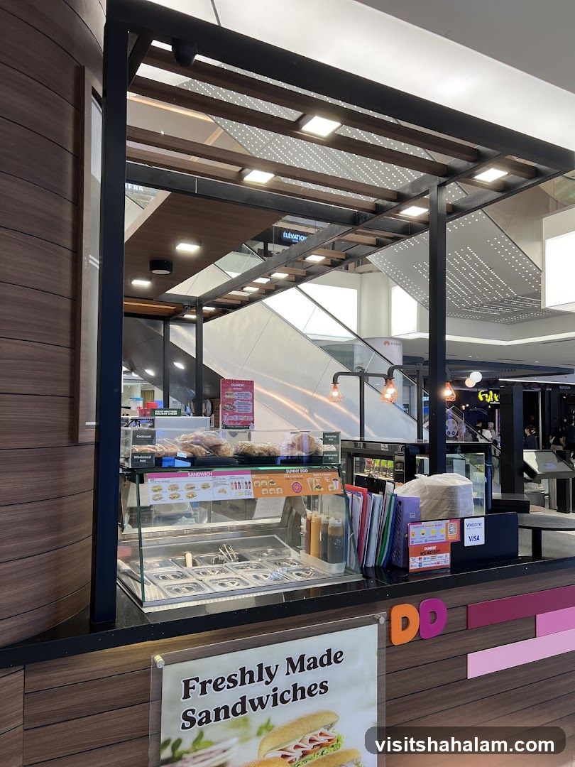 Dunkin' Donuts Counter